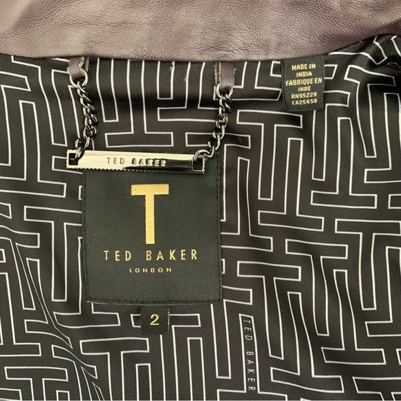 TED BAKER LONDON Leather Jacket - Picture 11 of 15